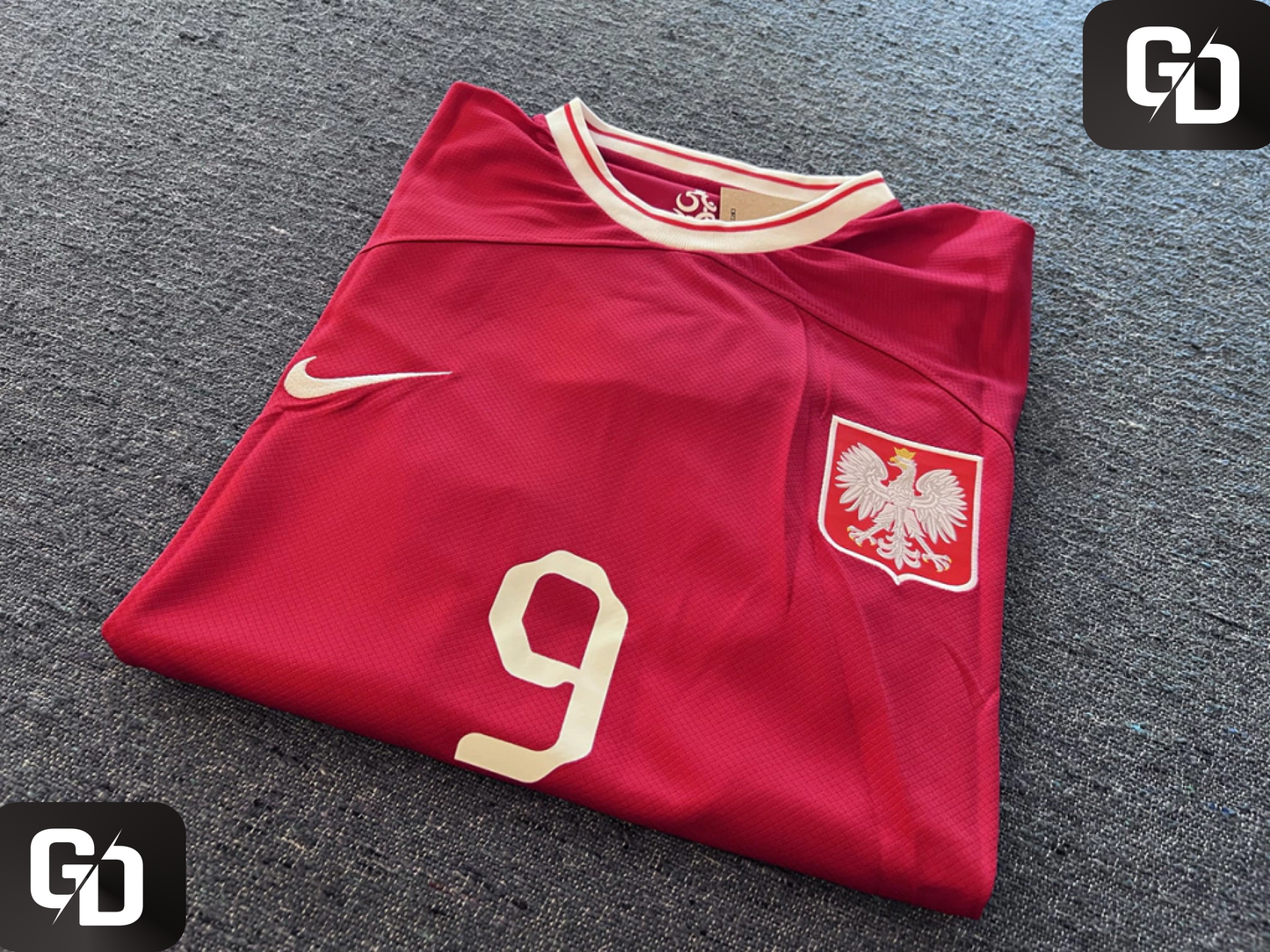 Poland Away 2023. #9 Lewandowski