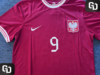 Poland Away 2023. #9 Lewandowski