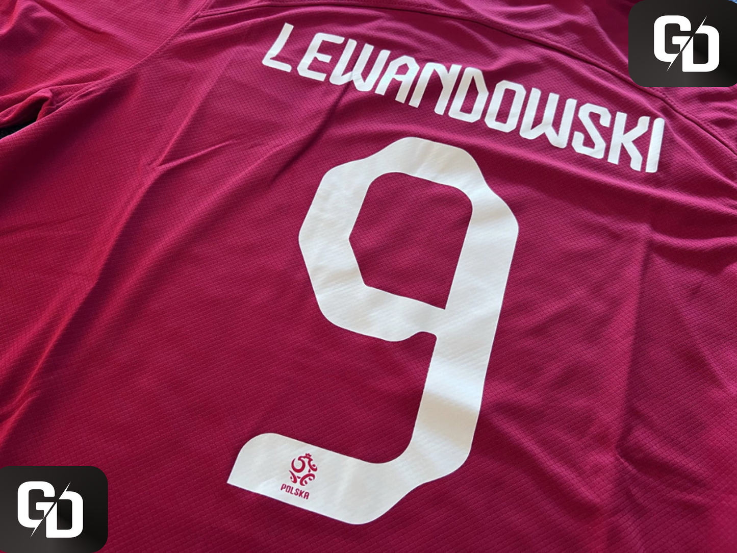 Poland Away 2023. #9 Lewandowski