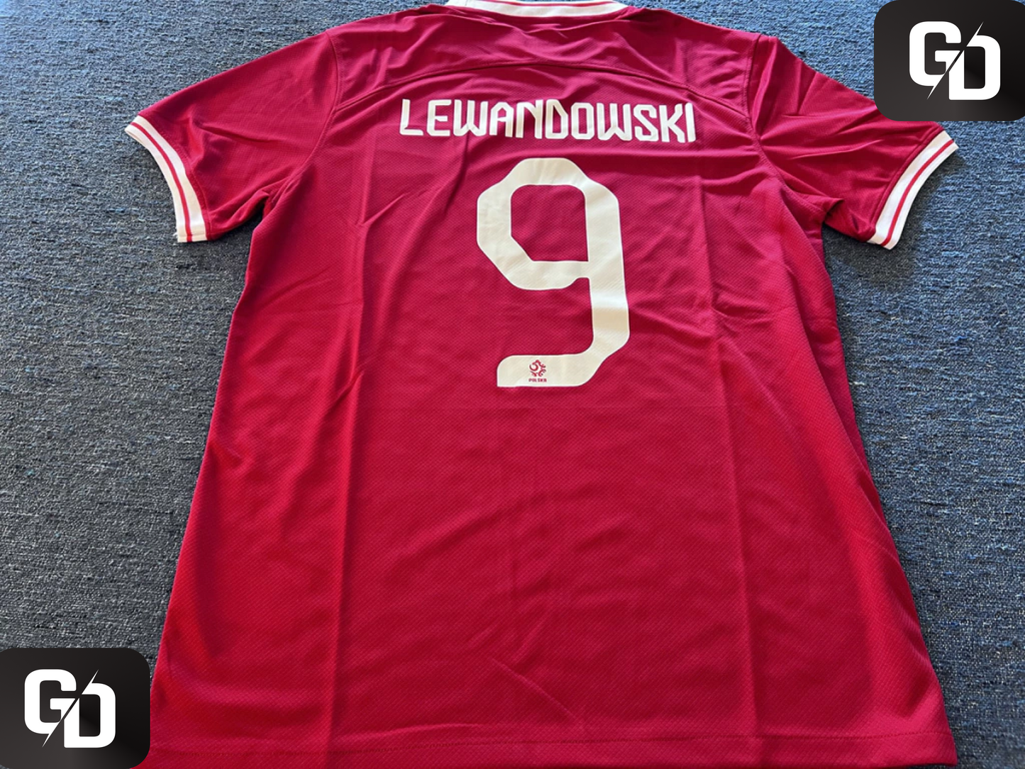 Poland Away 2023. #9 Lewandowski