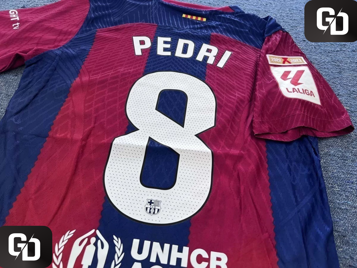 Barcelona Home 2024. #8 Pedri. DriFit ADV (Match Version)