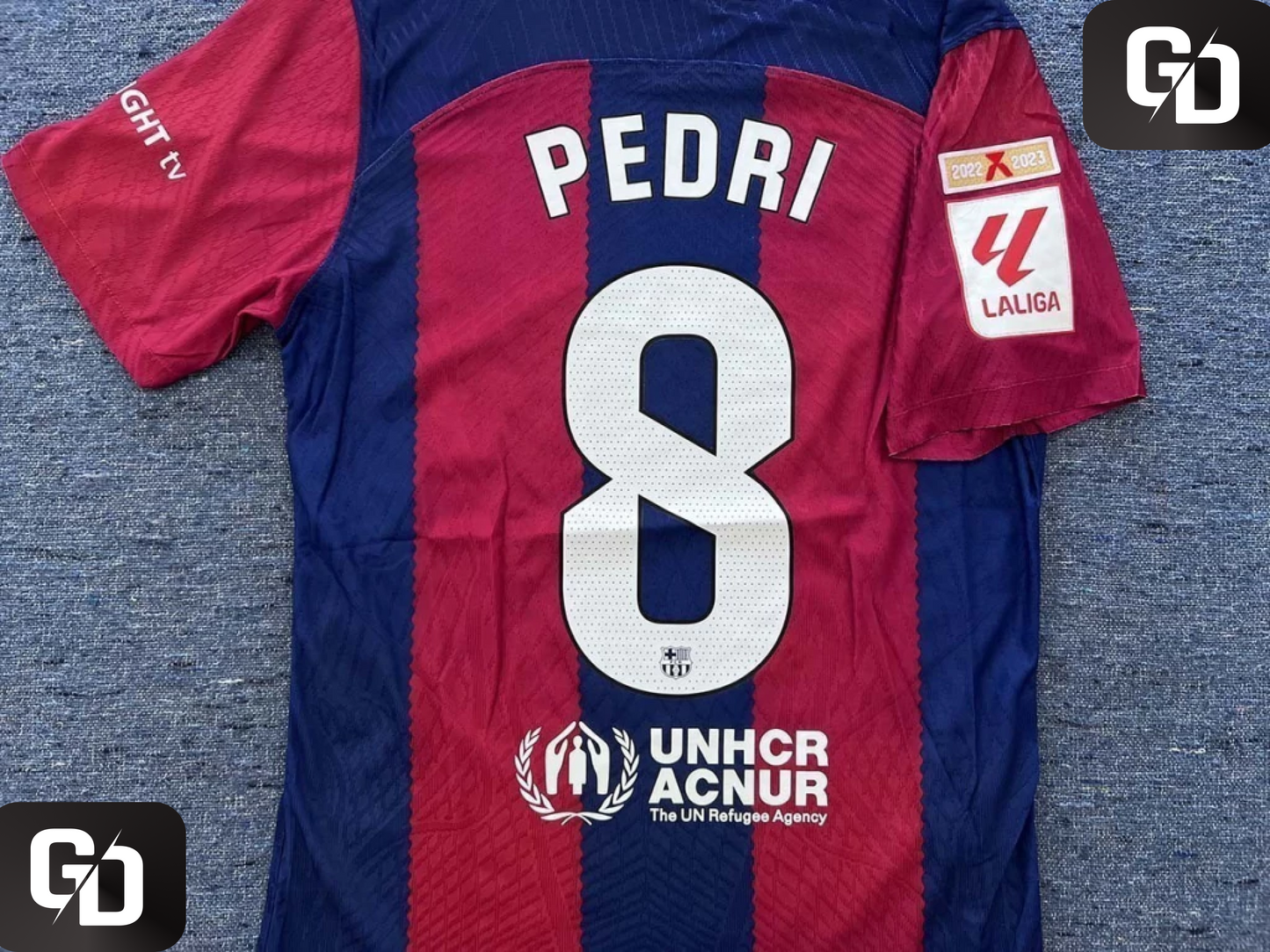 Barcelona Home 2024. #8 Pedri. DriFit ADV (Match Version)