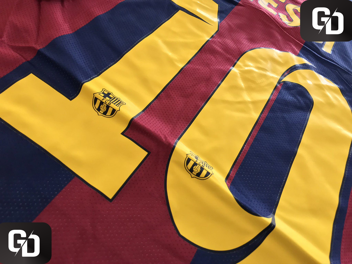 Barcelona Home Retro 2015. #10 Messi - UEFA Champions League final (vs Juventus)