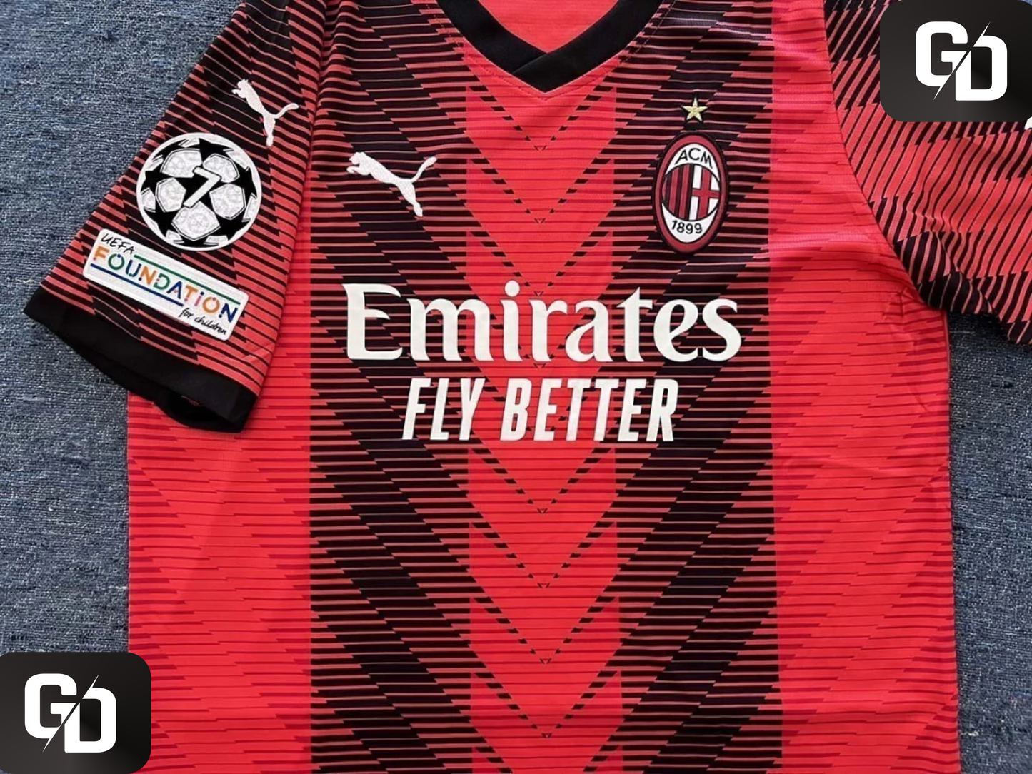 AC Milan Home 2024. #10 Rafa Leao