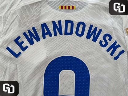 Barcelona Away 2024. #9 Lewandowski. DriFit ADV (Match Version)