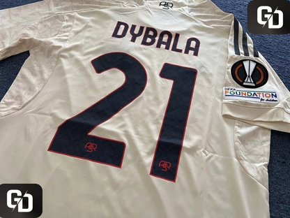 AS Roma Away (Beige) 2024. #21 Dybala