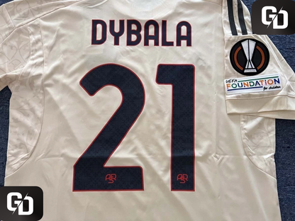 AS Roma Away (Beige) 2024. #21 Dybala