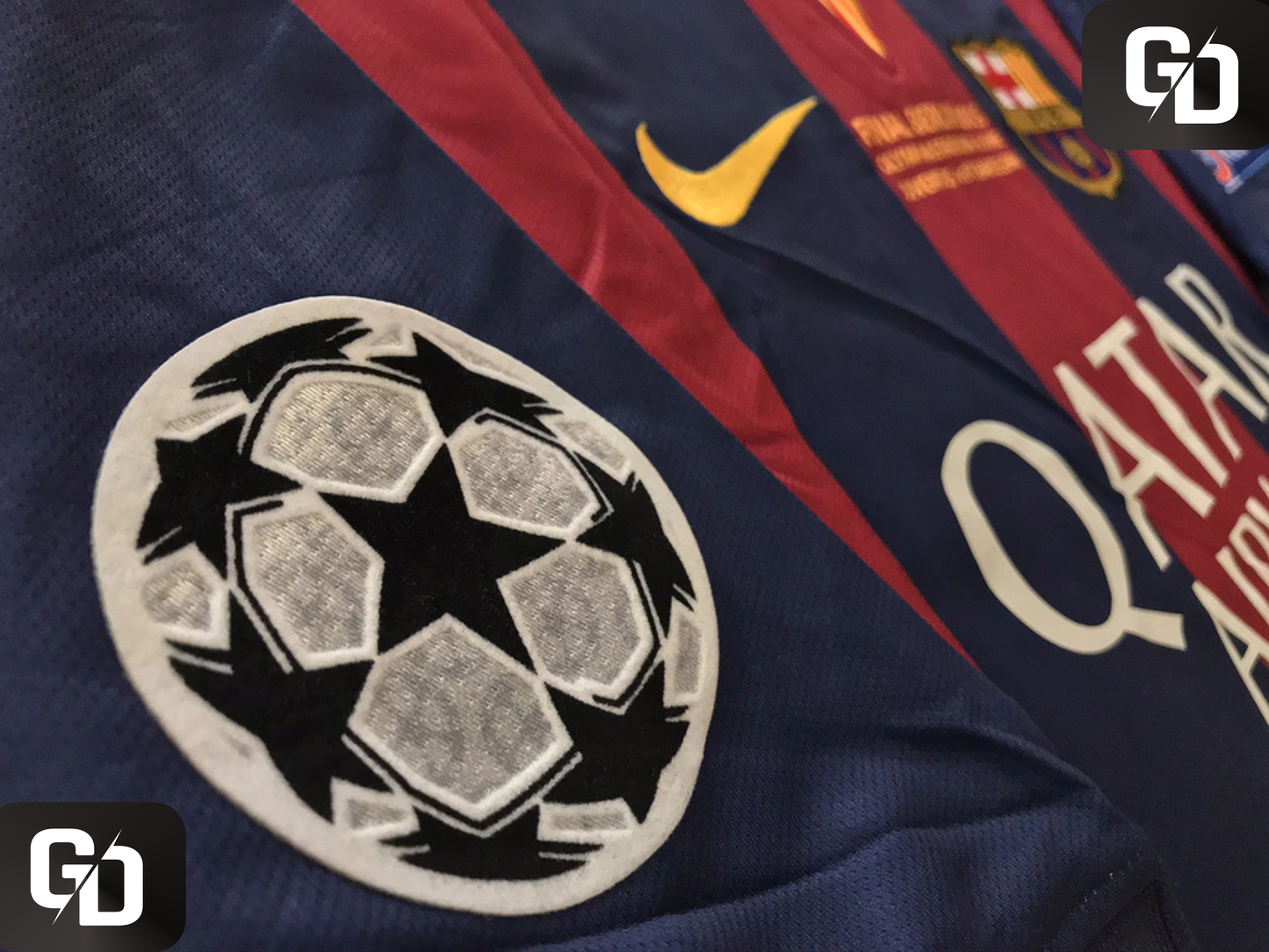 Barcelona Home Retro 2015. #10 Messi - UEFA Champions League final (vs Juventus)