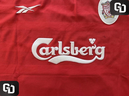 Liverpool Home Retro 2000. #28 Gerrard