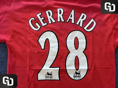 Liverpool Home Retro 2000. #28 Gerrard