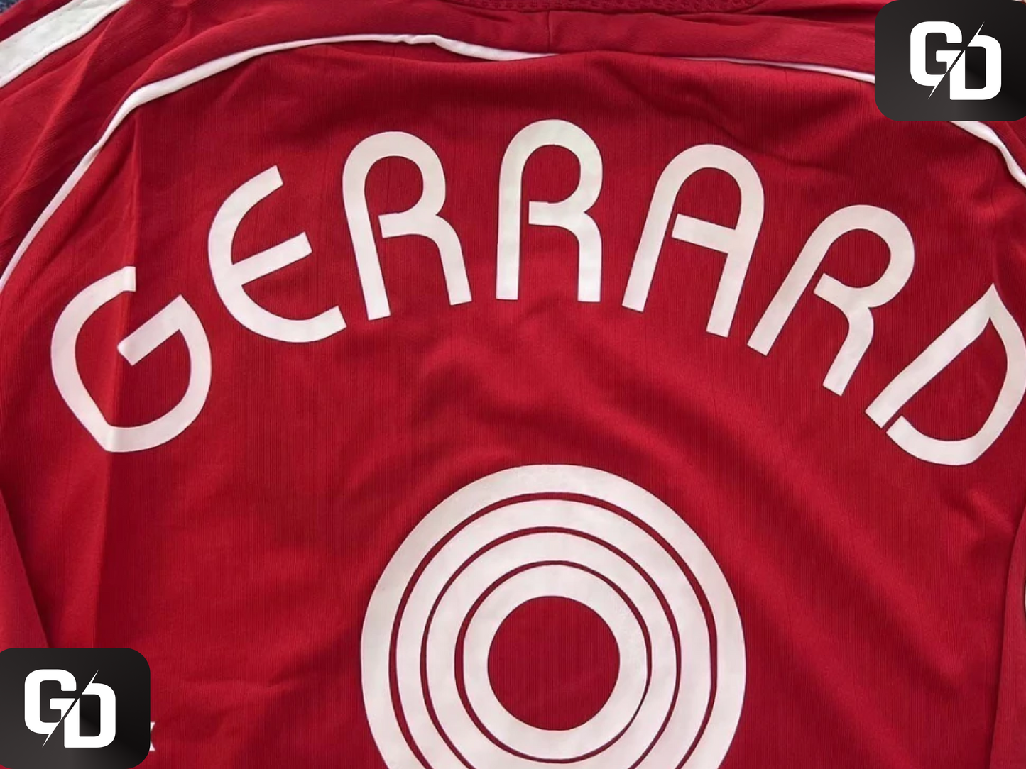 Liverpool Home Retro 2006. #8 Gerrard