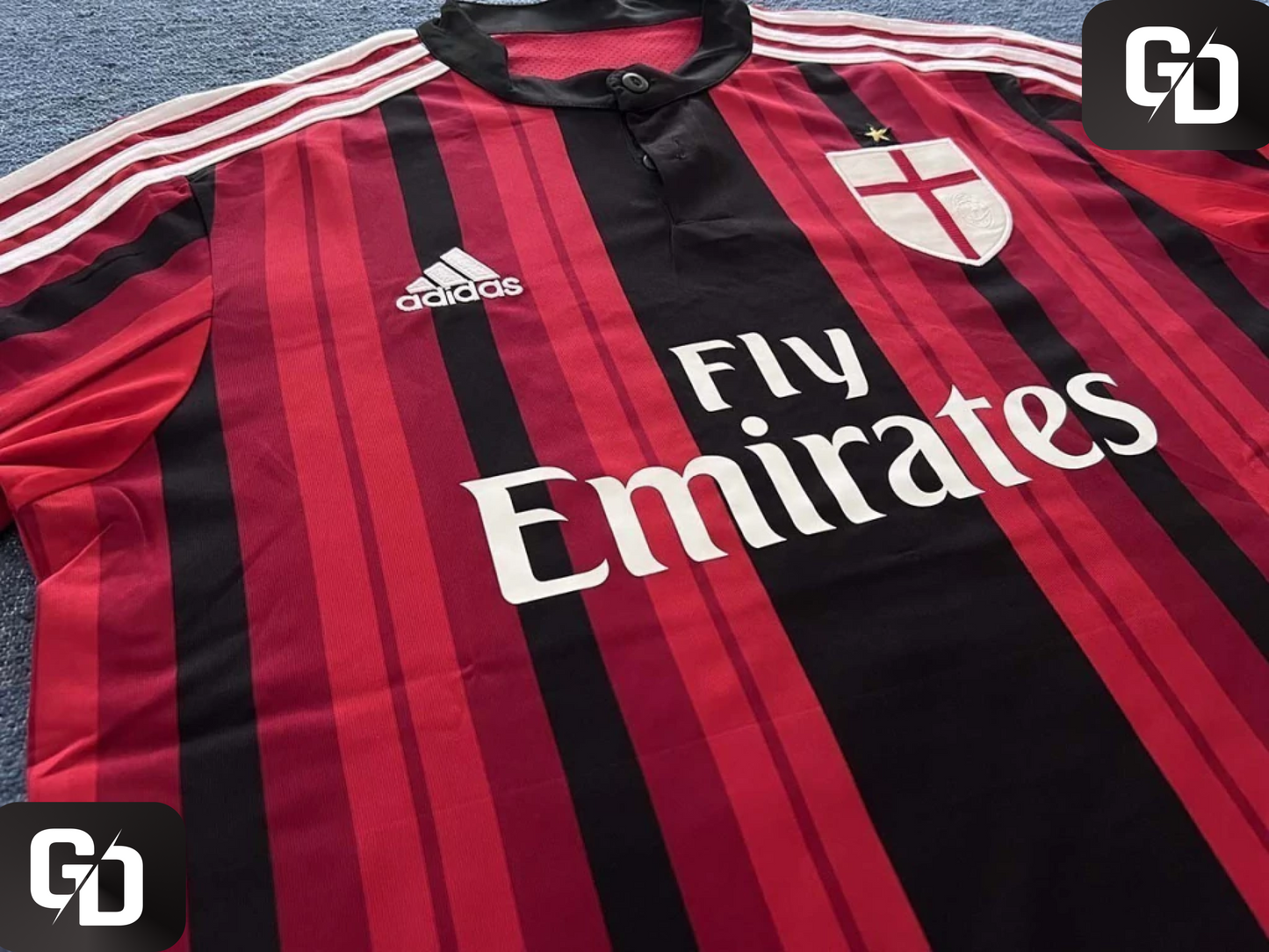 AC Milan Home Retro 2015. #92 El Shaarawy