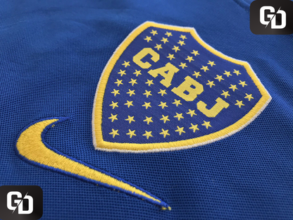 Boca Juniors Home Retro 2002. #10 Roman