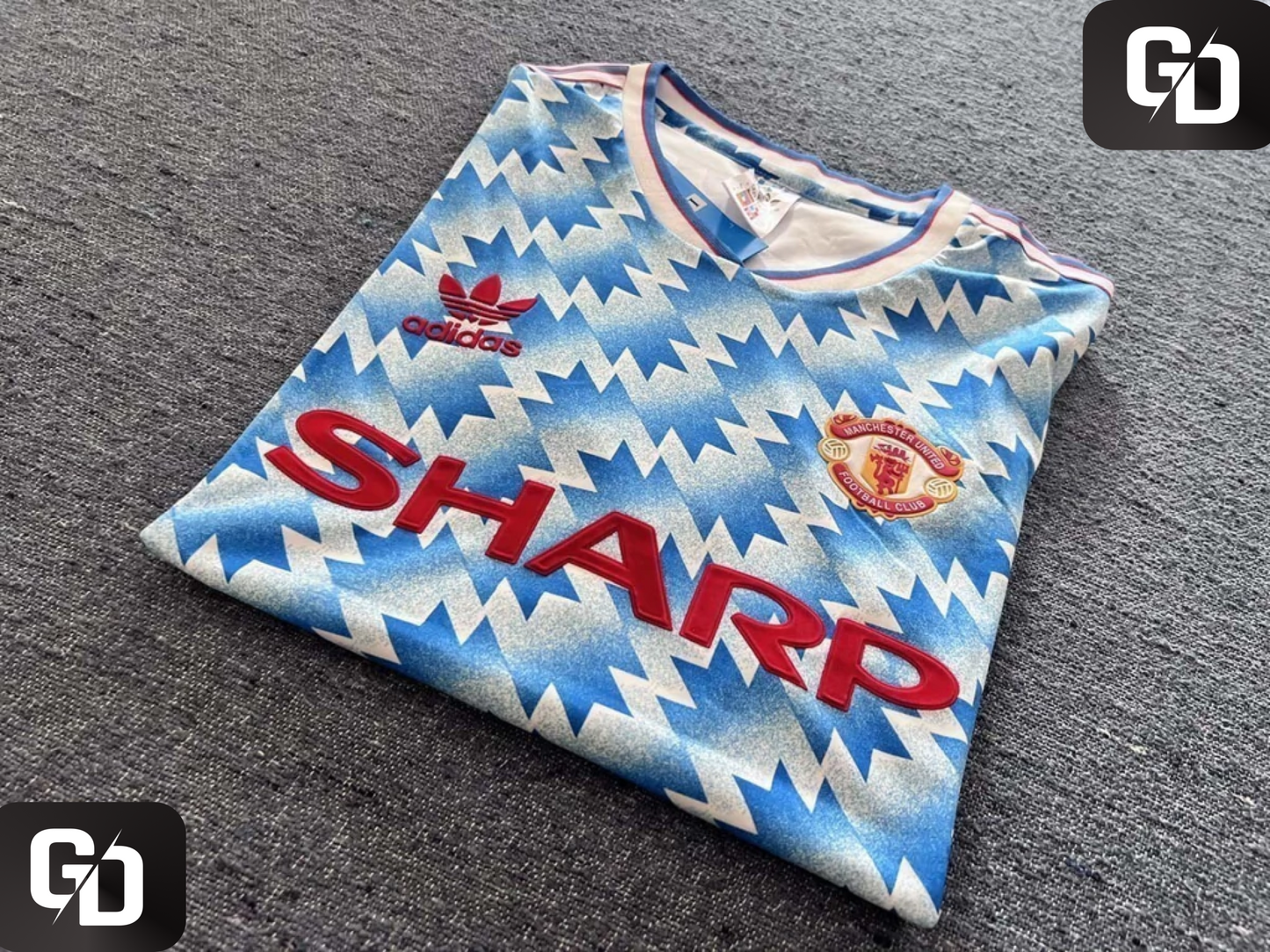 Manchester United Away Retro 1992. #7 Cantona