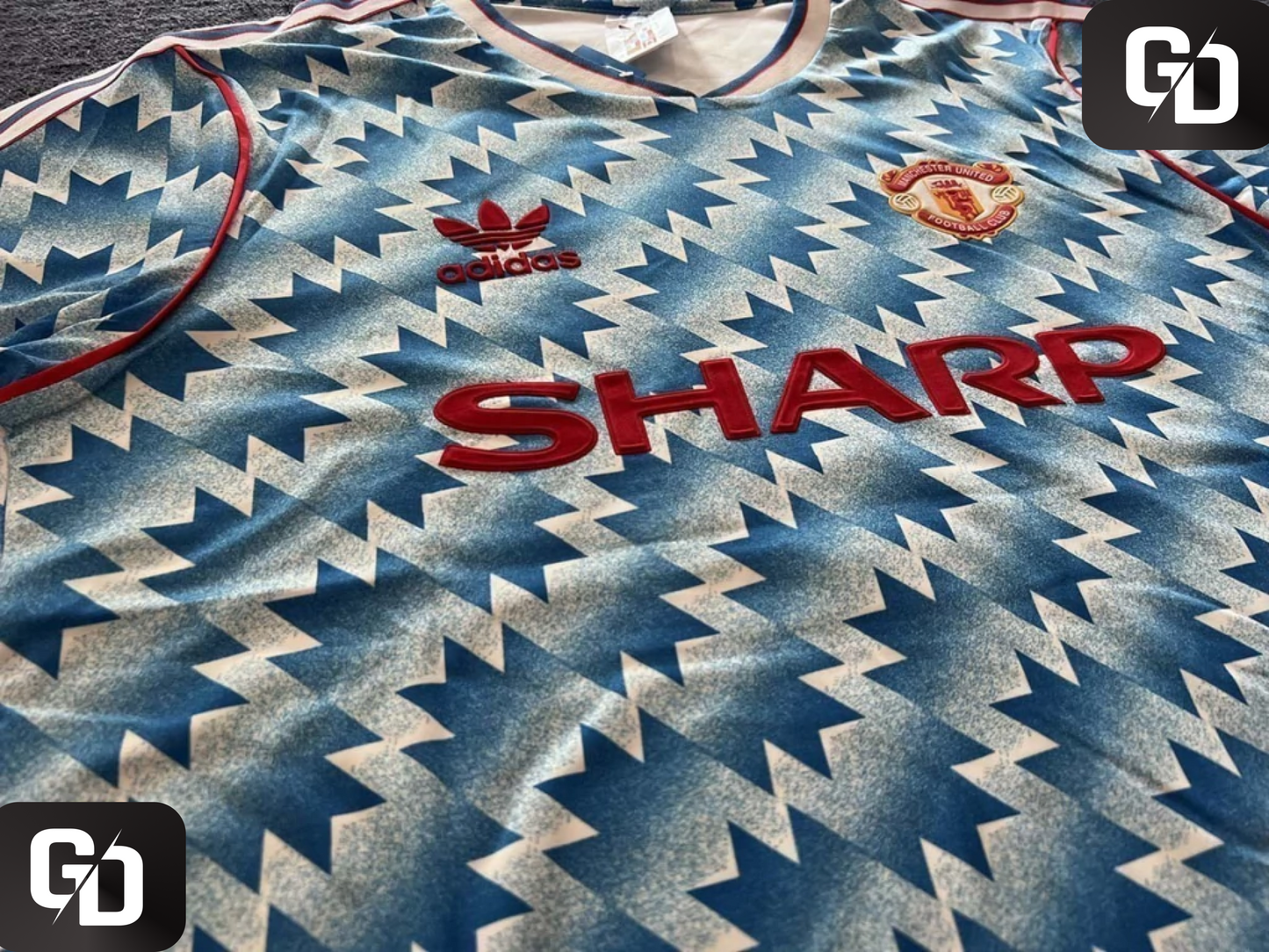 Manchester United Away Retro 1992. #7 Cantona