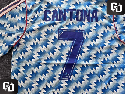 Manchester United Away Retro 1992. #7 Cantona