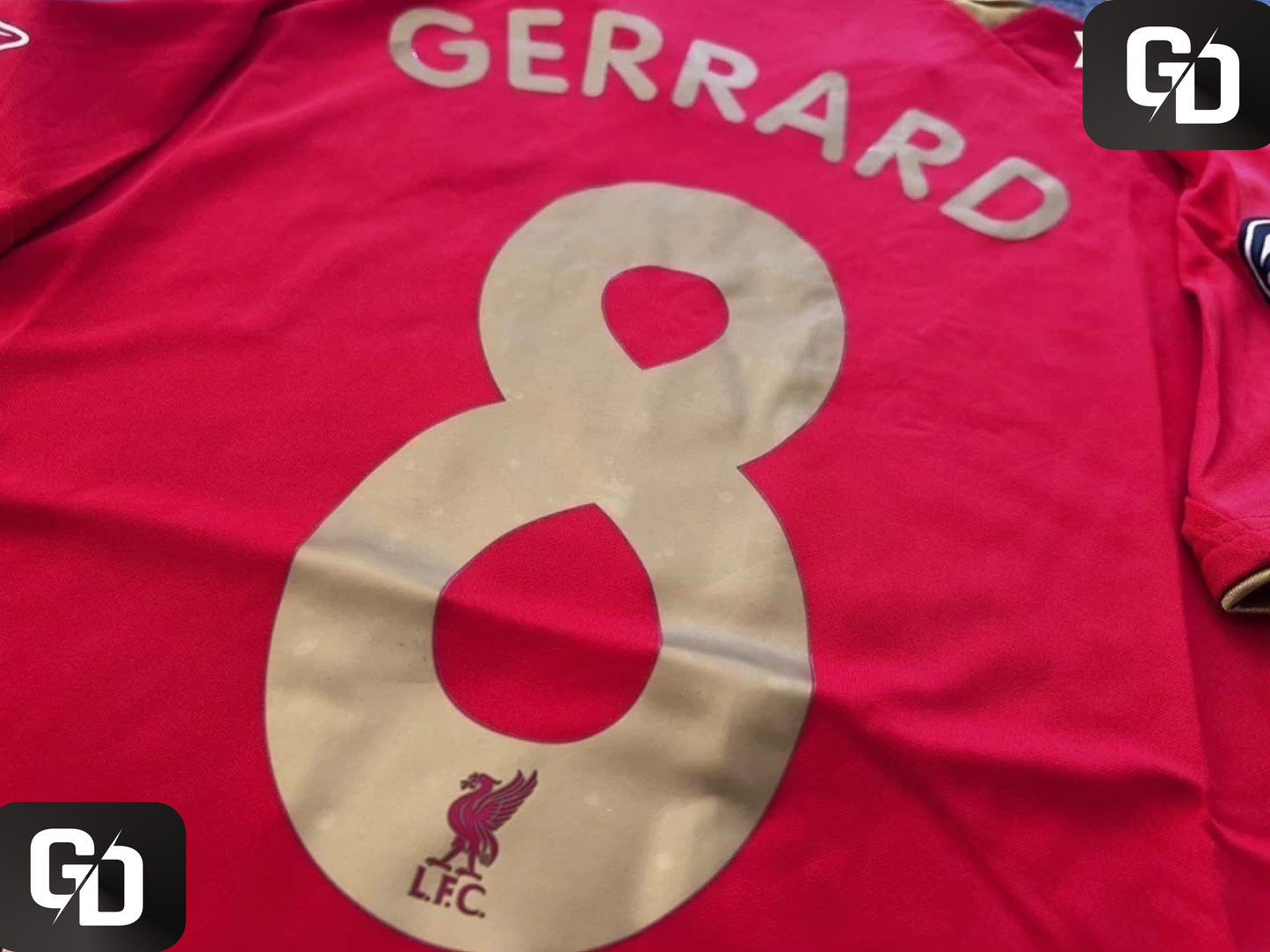 Liverpool Home Retro 2005. #8 Gerrard