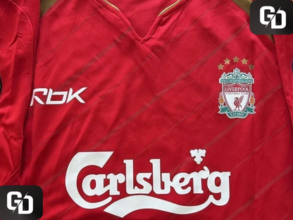 Liverpool Home Retro 2005. #8 Gerrard