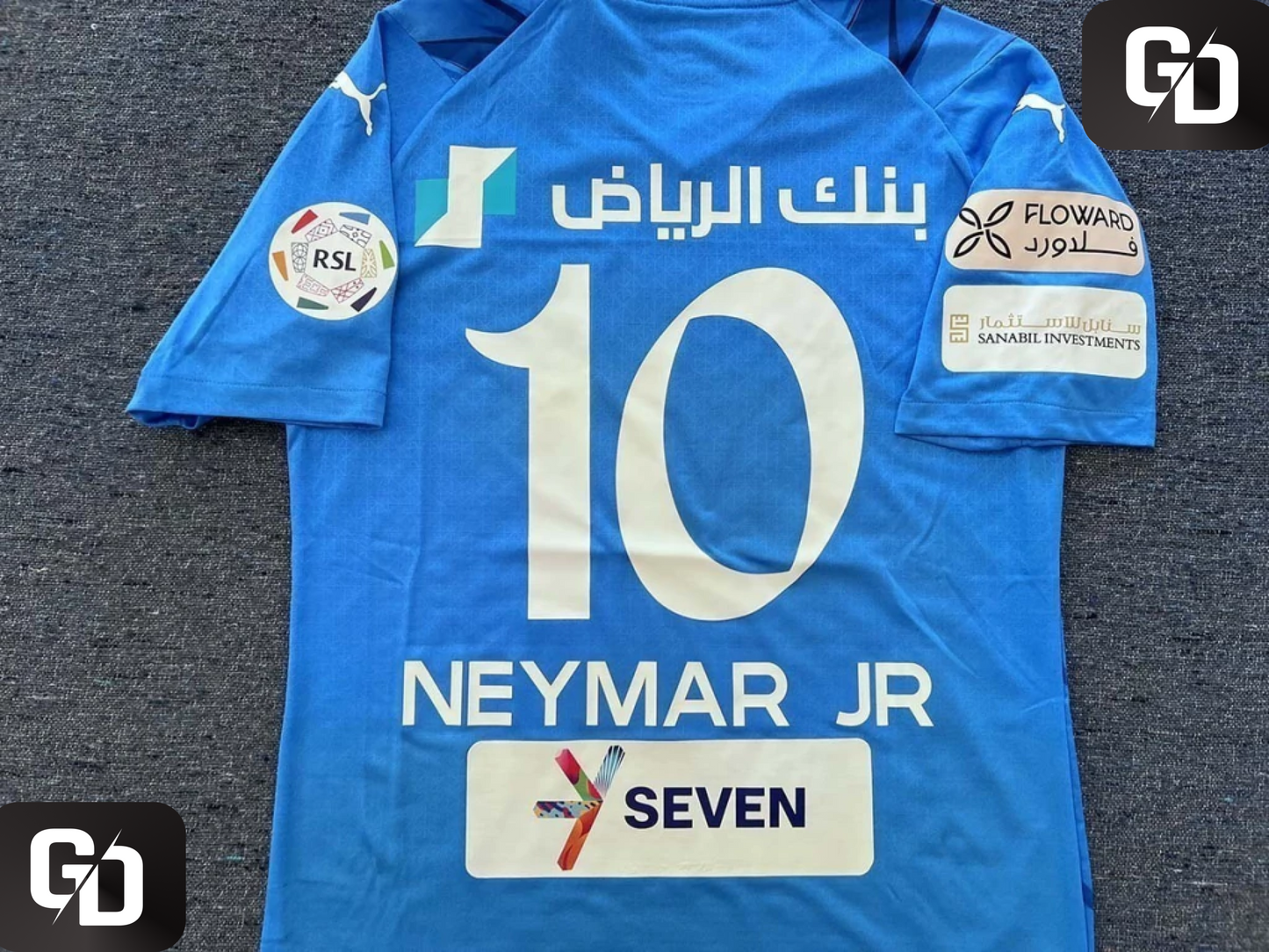 Al Hilal Home 2024. #10 Neymar Jr.