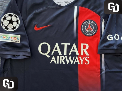 Paris Saint Germain Home 2023. #7 Mbappe