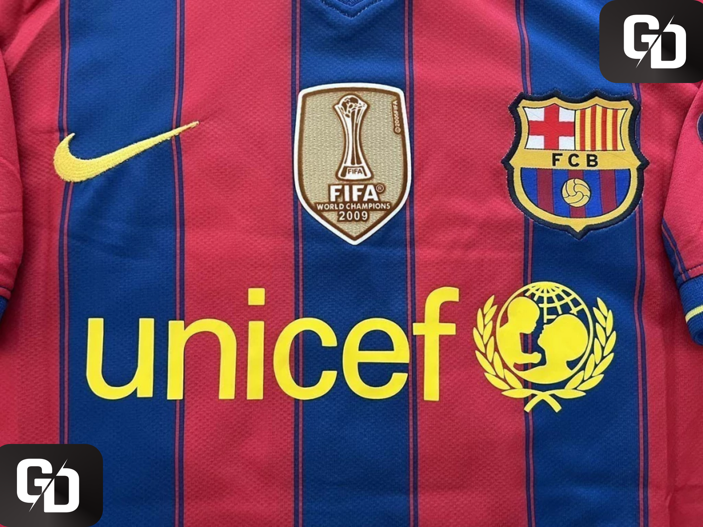 Barcelona Home Retro 2010. #10 Messi