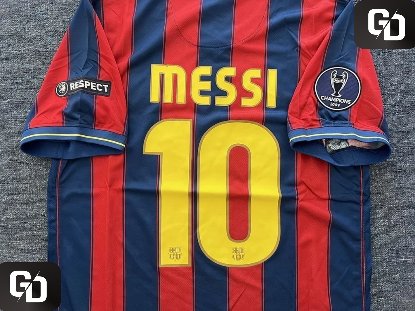 Barcelona Home Retro 2010. #10 Messi