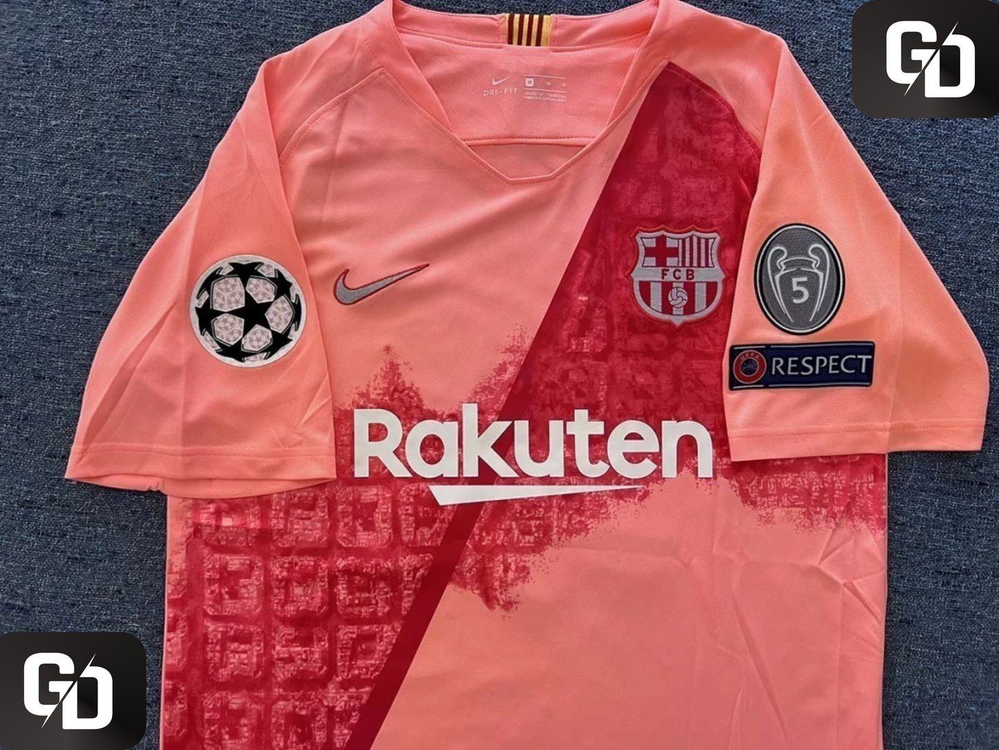 Barcelona Alternate Pink 2019. #10 Messi