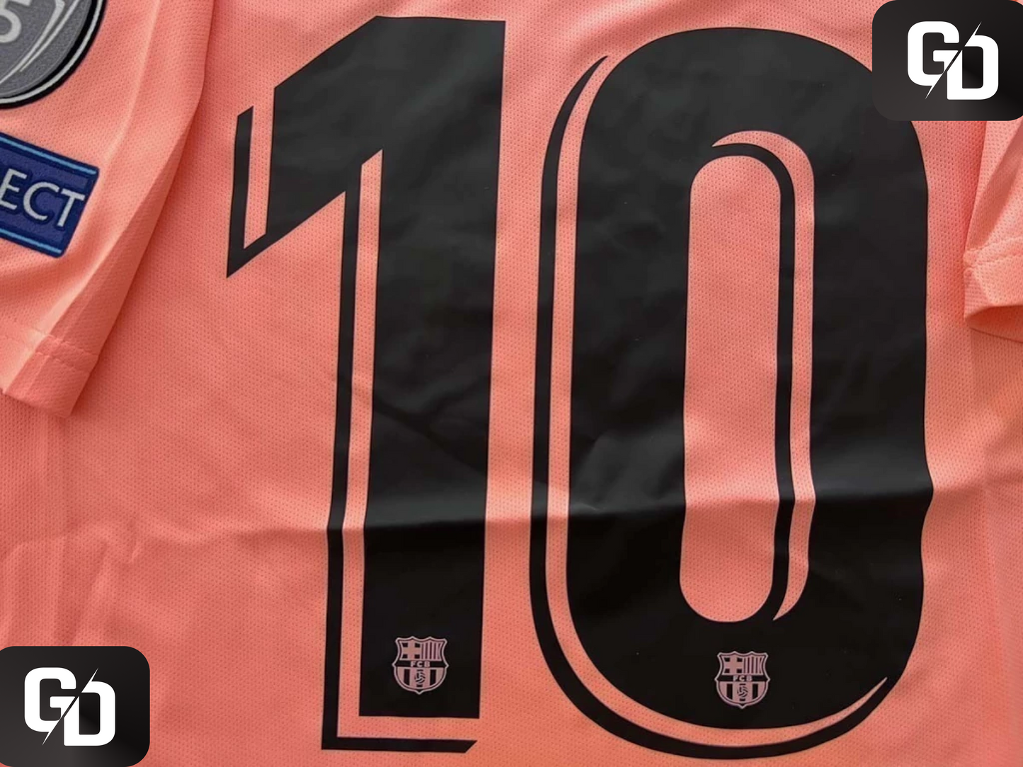 Barcelona Alternate Pink 2019. #10 Messi