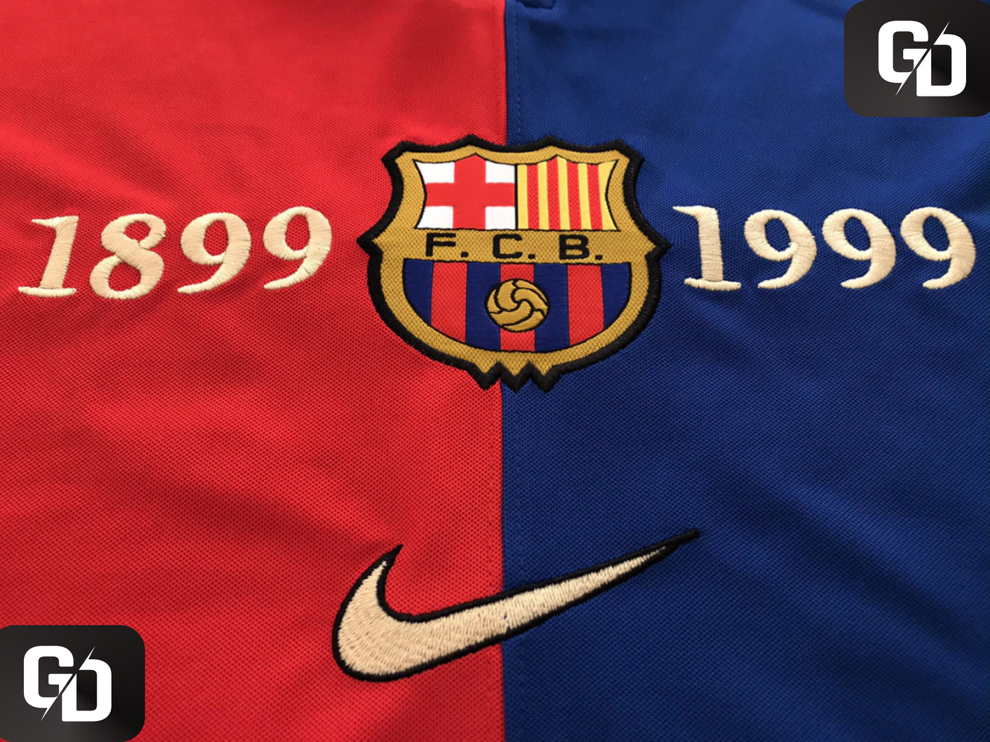 Barcelona Home Retro 1999-2000. #11 Rivaldo