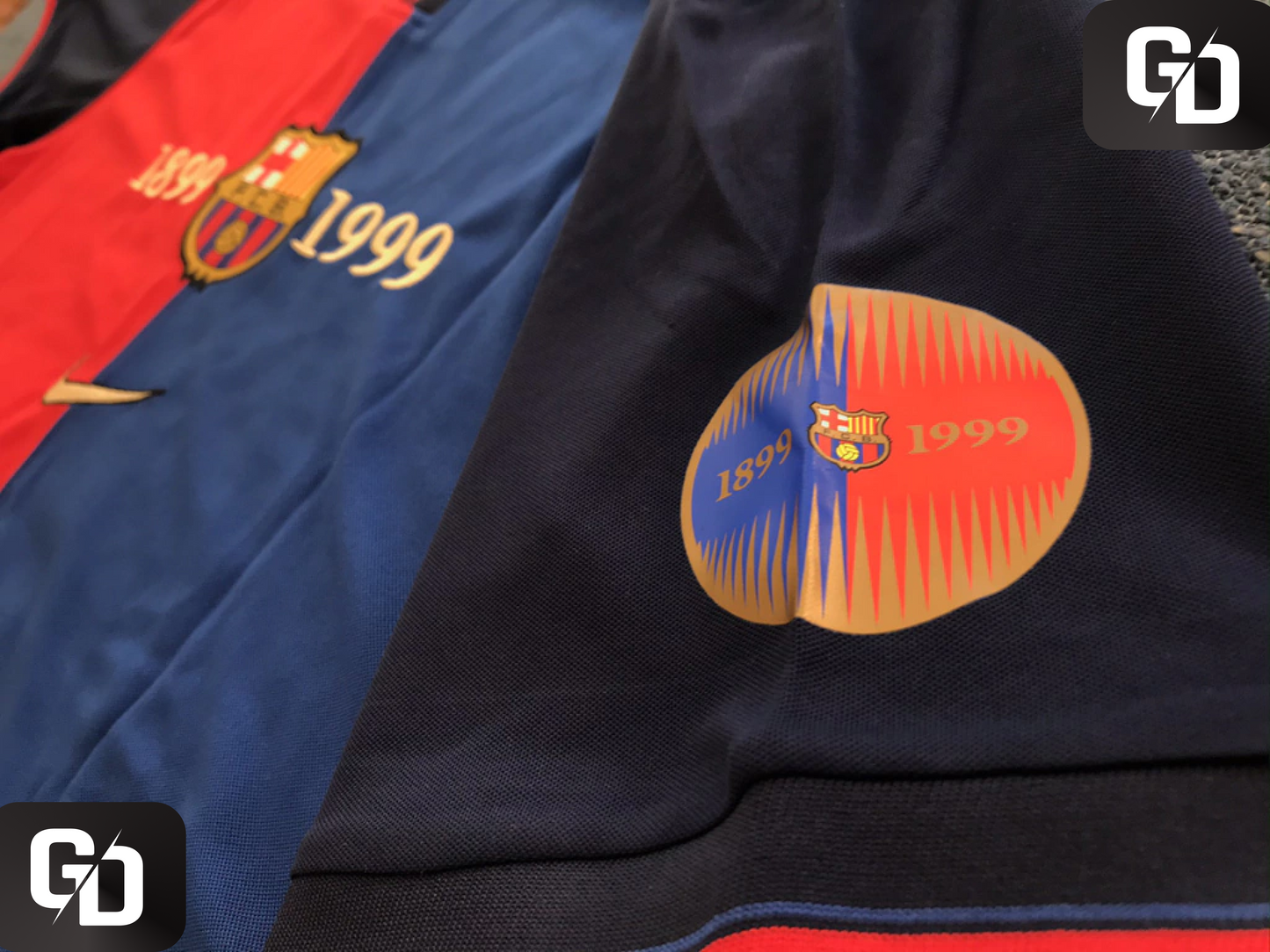 Barcelona Home Retro 1999-2000. #11 Rivaldo