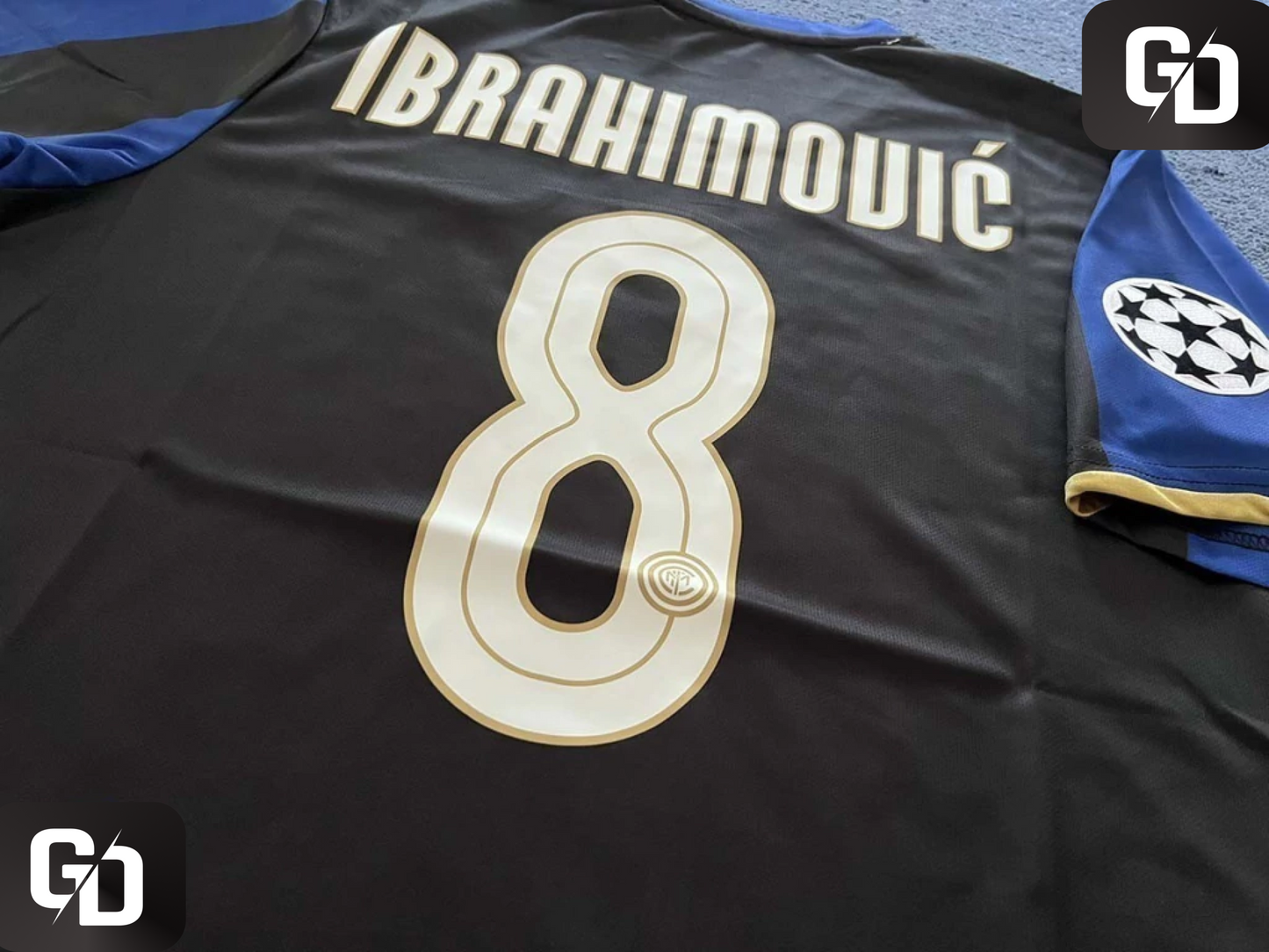 Inter Milan Home Retro 2009. #8 Ibrahimovic