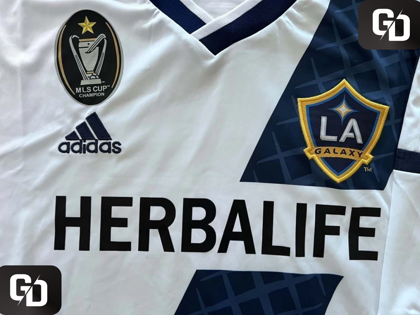 LA Galaxy Home Retro (Long Sleeves) 2012. #23 Beckham.