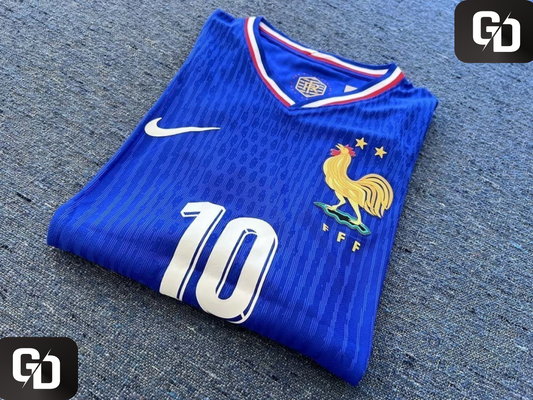 France Home 2025. #10 Mbappe. Dri Fit ADV (Match Version)