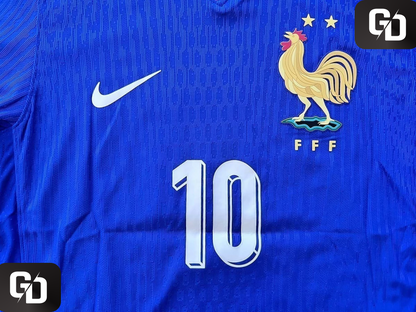 France Home 2025. #10 Mbappe. Dri Fit ADV (Match Version)