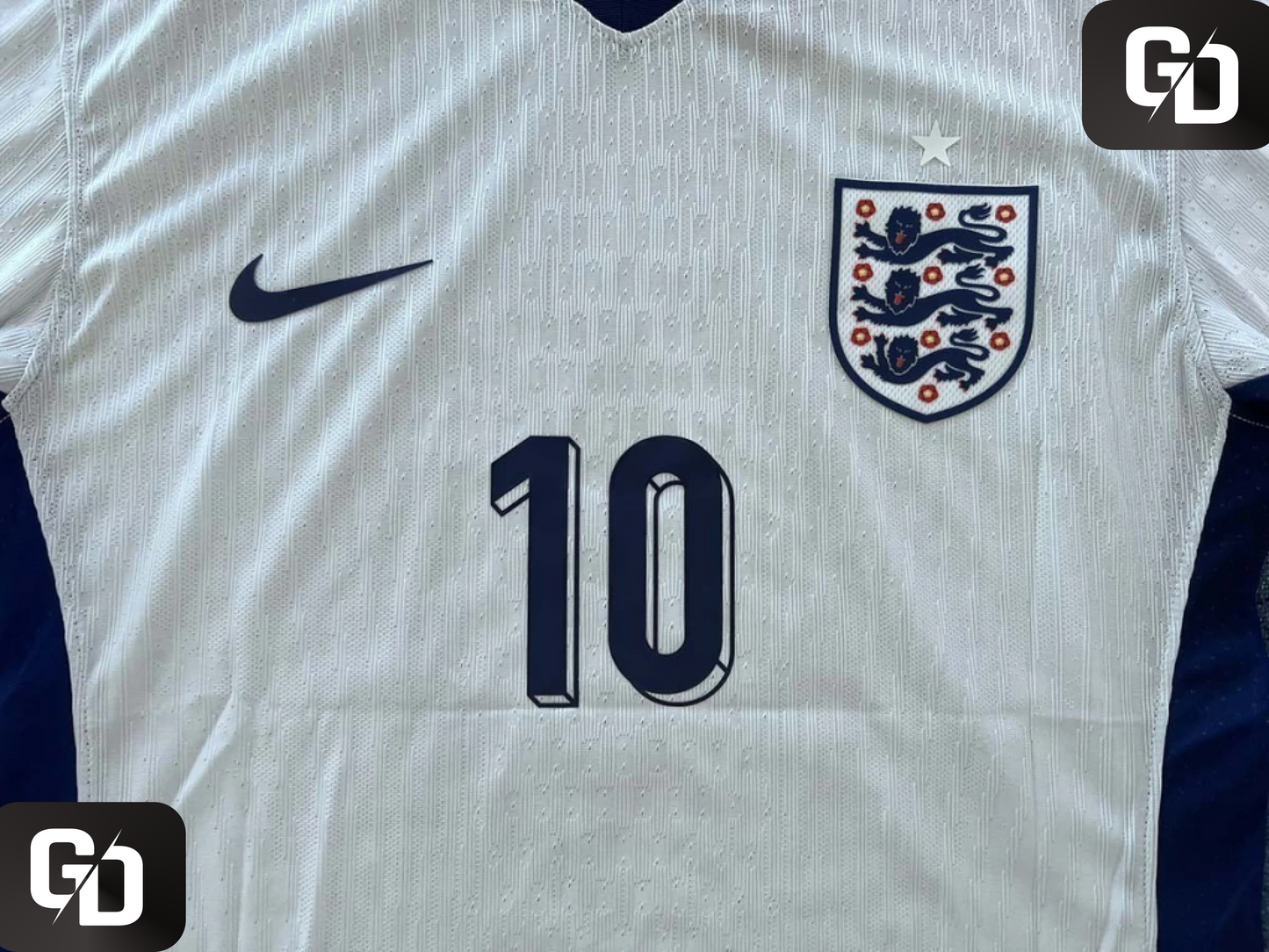 England Home 2025. #10 Bellingham. Dri Fit ADV (Match Version)