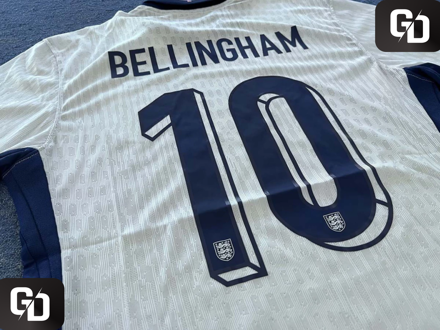 England Home 2025. #10 Bellingham. Dri Fit ADV (Match Version)