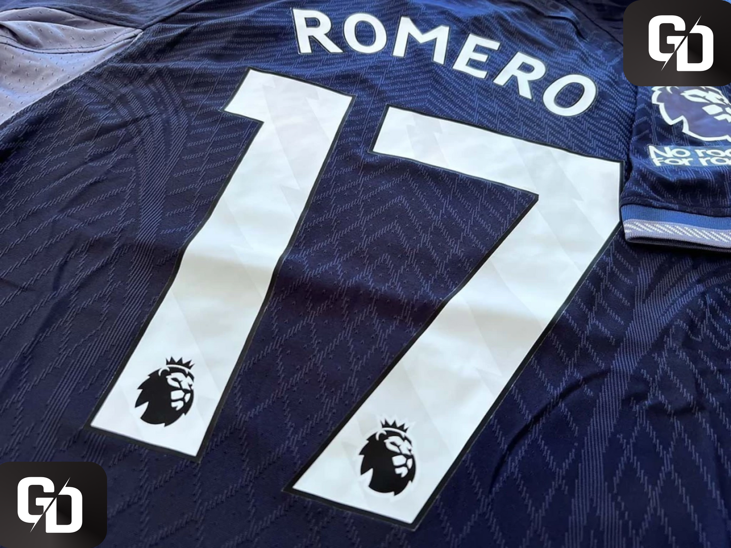 Tottenham Away 2024. #17 Romero. Dri Fit ADV (Match Version)