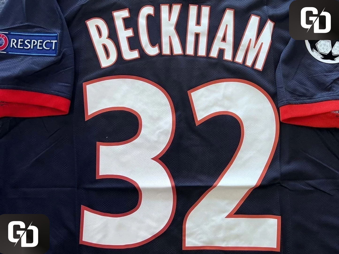 Paris Saint Germain Home Retro 2014. #32 Beckham.