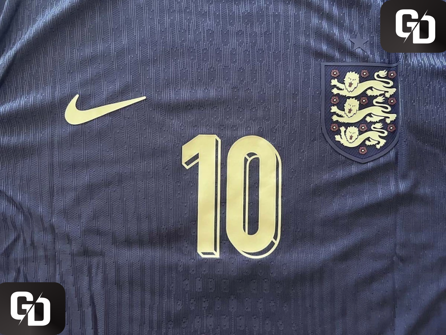 England Away 2025. #10 Bellingham. Dri Fit ADV (Match Version)