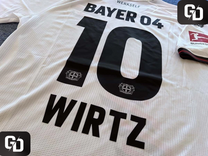 Bayer Leverkusen Away 2024. #10 Wirtz. (Match Version)