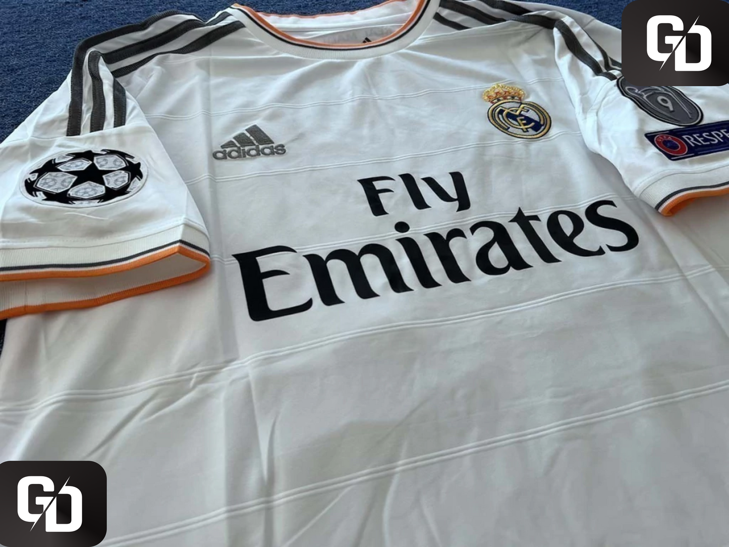 Real Madrid Home Retro 2014. #22 Di Maria.