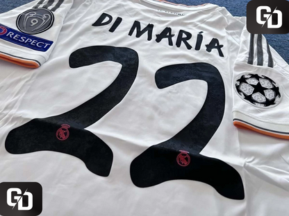 Real Madrid Home Retro 2014. #22 Di Maria.