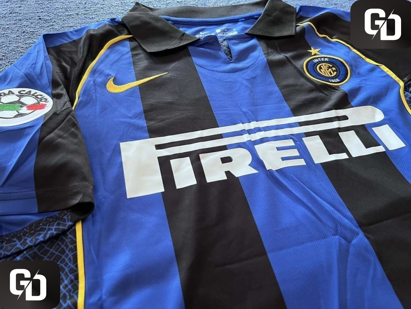 Inter Home Retro 2002. #20 Recoba