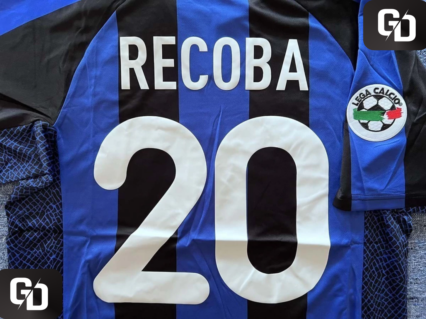 Inter Home Retro 2002. #20 Recoba