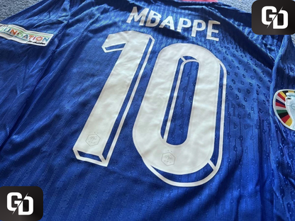 France Home 2025 Long Sleeves. #10 Mbappe. Dri Fit ADV (Match Version)