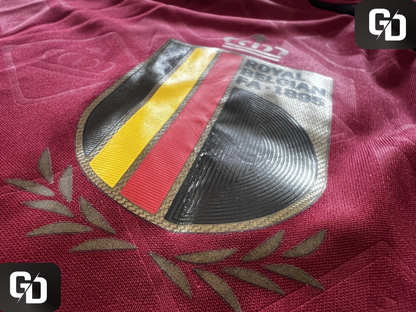 Belgium Long Sleeves Home 2025. HeatRDY (Match Version).