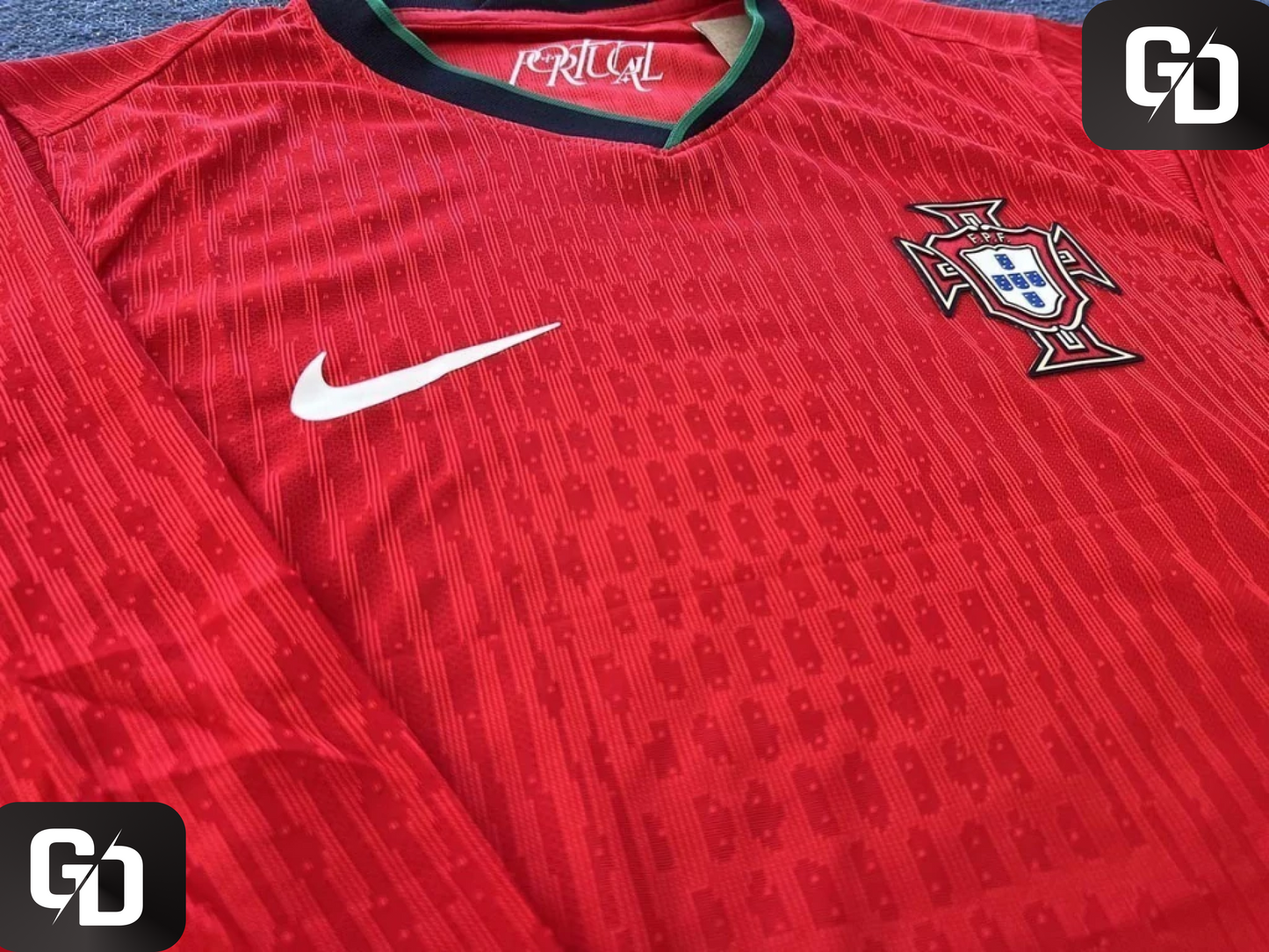 Portugal Home 2025. Long Sleeves. Dri Fit ADV (Match Version)