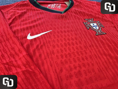 Portugal Home 2025. Long Sleeves. Dri Fit ADV (Match Version)