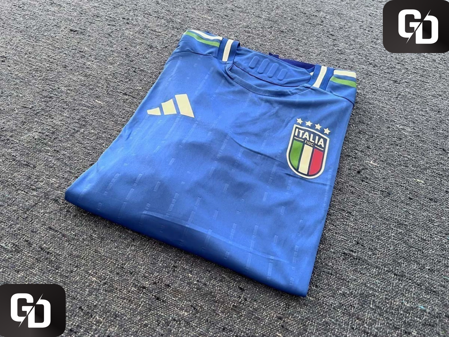 Italy Home 2025. HeatRDY (Match Version). Long Sleeves