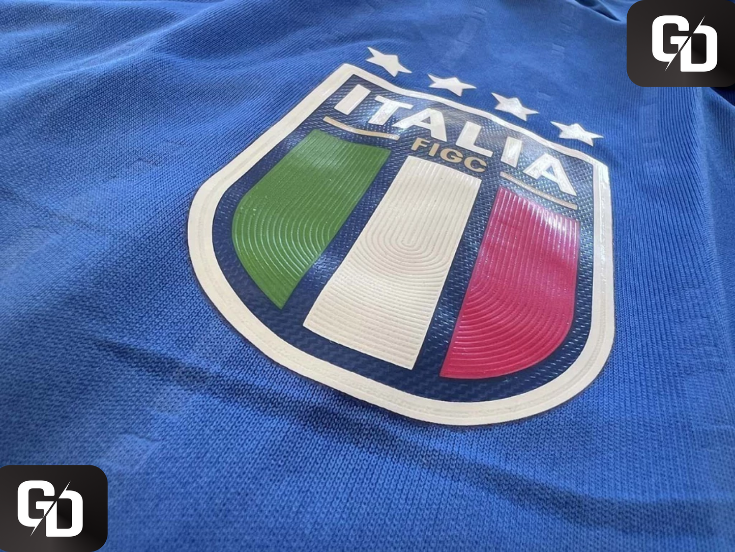 Italy Home 2025. HeatRDY (Match Version). Long Sleeves